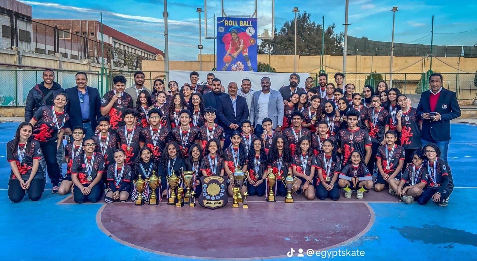 النادي كله في يوم البطولة